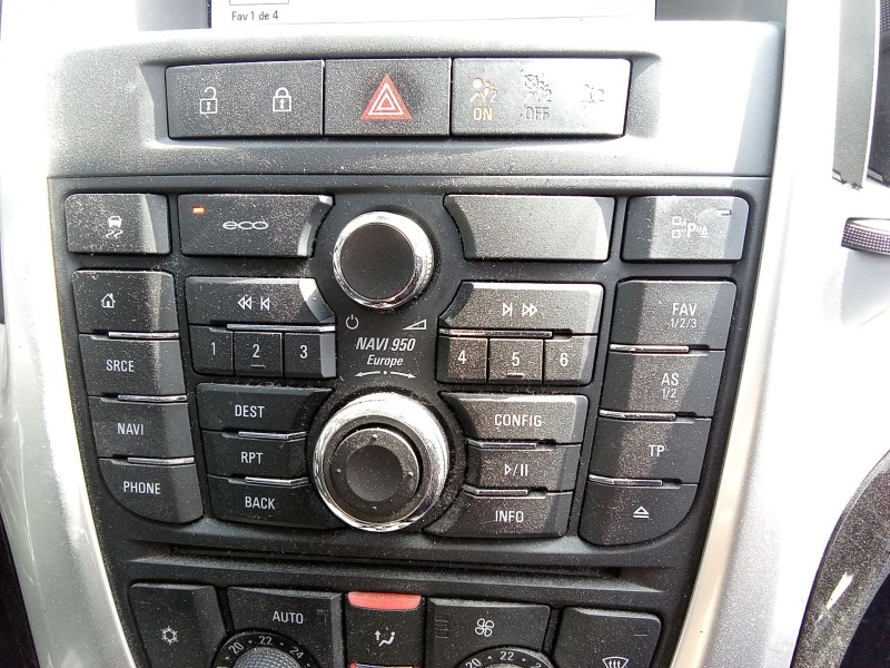 Recambio de sistema audio / radio cd para opel astra j (p10) 1.6 cdti (68) referencia OEM IAM   