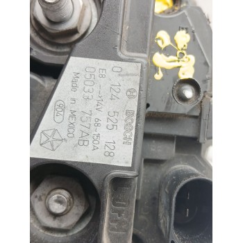 Recambio de alternador para chrysler sebring (js) 2.0 crd referencia OEM IAM RX033757AB 0124525128 