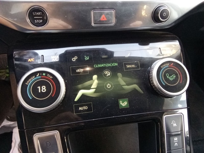 Recambio de mando climatizador para jaguar i-pace (x590) ev400 awd referencia OEM IAM T4K1138  