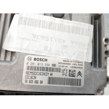 Recambio de centralita motor uce para peugeot 3008 i monospace (0u_) 1.6 hdi referencia OEM IAM 9666986680  