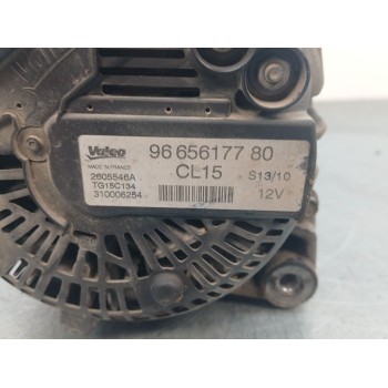Recambio de alternador para peugeot 3008 i monospace (0u_) 1.6 hdi referencia OEM IAM 9665617780  
