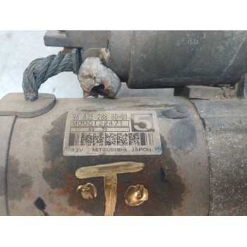 Recambio de motor arranque para peugeot 3008 i monospace (0u_) 1.6 hdi referencia OEM IAM 9663528880  