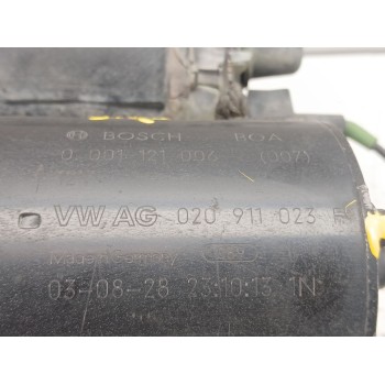 Recambio de motor arranque para seat leon (1m1) 1.6 16 v referencia OEM IAM 000121006 020911023f 000121007
