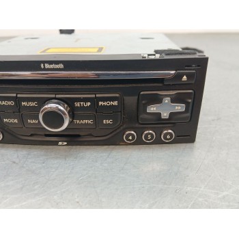 Recambio de sistema audio / radio cd para peugeot 3008 i monospace (0u_) 1.6 hdi referencia OEM IAM 96661984XT  