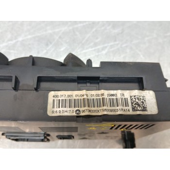 Recambio de mando climatizador para peugeot 3008 i monospace (0u_) 1.6 hdi referencia OEM IAM 96738320XT  