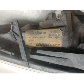 Recambio de faro derecho para fiat doblo monospace (119_, 223_) 1.3 jtd referencia OEM IAM 51805934  