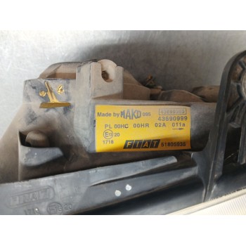 Recambio de faro izquierdo para fiat doblo monospace (119_, 223_) 1.3 jtd referencia OEM IAM 51805935  