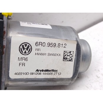 Recambio de motor elevalunas trasero derecho para seat ibiza iv (6j5, 6p1) 1.6 referencia OEM IAM 6r0959812  
