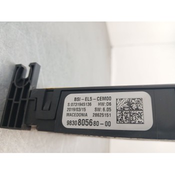 Recambio de centralita bsi para citroën c4 cactus 1.2 thp 110 referencia OEM IAM 9830805680  