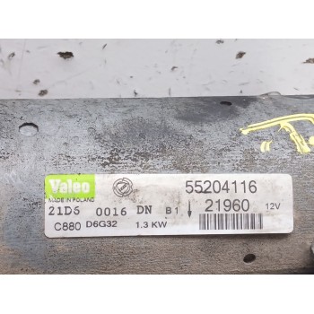 Recambio de motor arranque para fiat doblo monospace (119_, 223_) 1.3 jtd referencia OEM IAM 0000071794625 55204116 000005181030