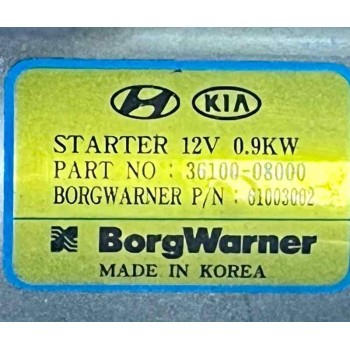 MOTOR ARRANQUE 3610008000 