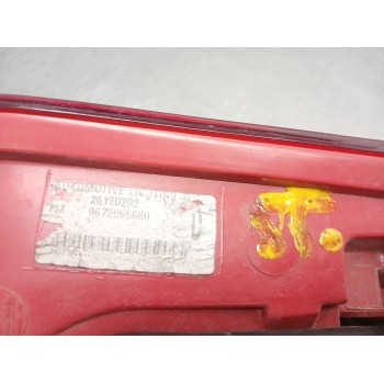 Recambio de piloto trasero derecho para peugeot 5008 (0u_, 0e_) 1.6 hdi referencia OEM IAM 9672666680  