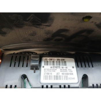 Recambio de display para citroën berlingo multispace (b9) 1.6 hdi 90 referencia OEM IAM 9807427380  