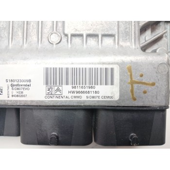 Recambio de centralita motor uce para peugeot 5008 (0u_, 0e_) 1.6 hdi referencia OEM IAM 9811651980  