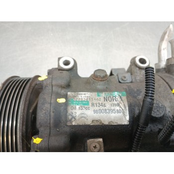 Recambio de compresor aire acondicionado para peugeot 5008 (0u_, 0e_) 1.6 hdi referencia OEM IAM 9800839580 sd7c161390f 