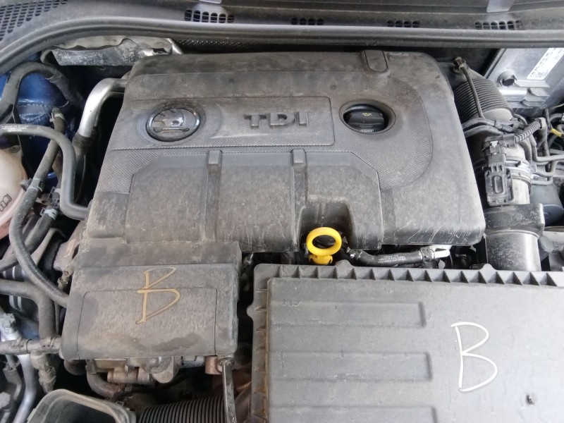 Recambio de motor completo para skoda rapid spaceback (nh1) 1.4 tdi referencia OEM IAM CUSB  