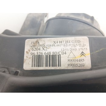 Recambio de faro izquierdo para citroën c5 i (dc_) 1.8 16v (dc6fzb, dc6fze) referencia OEM IAM 6204X2  