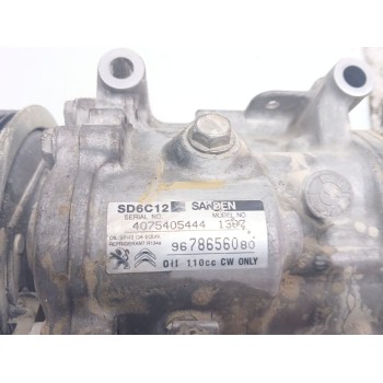 Recambio de compresor aire acondicionado para citroën berlingo multispace (b9) 1.6 hdi 90 referencia OEM IAM 9678656080  