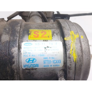 Recambio de compresor aire acondicionado para hyundai getz (tb) 1.1 referencia OEM IAM 97701  