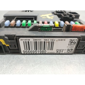 Recambio de centralita bsi para peugeot 207/207+ (wa_, wc_) 1.4 hdi referencia OEM IAM 9666951980  