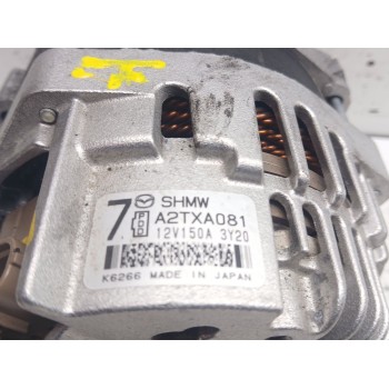 Recambio de alternador para mazda cx-5 (kf) 2.2 d referencia OEM IAM SH0118300B a2txa081 A2TX3081