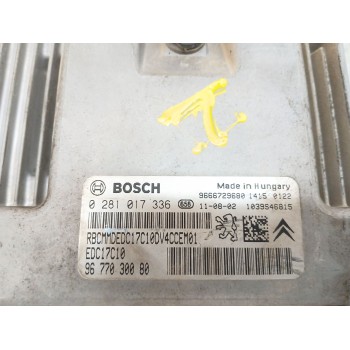 Recambio de centralita motor uce para peugeot 207/207+ (wa_, wc_) 1.4 hdi referencia OEM IAM 9666729680  