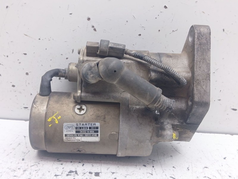 Recambio de motor arranque para kia carnival ii (gq) 2.9 crdi referencia OEM IAM 0K55218400 0K55218400A 031114140