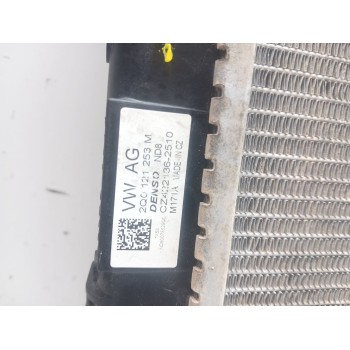 Recambio de radiador agua para seat ibiza v (kj1, kjg) 1.0 tsi referencia OEM IAM 2q0121253m  