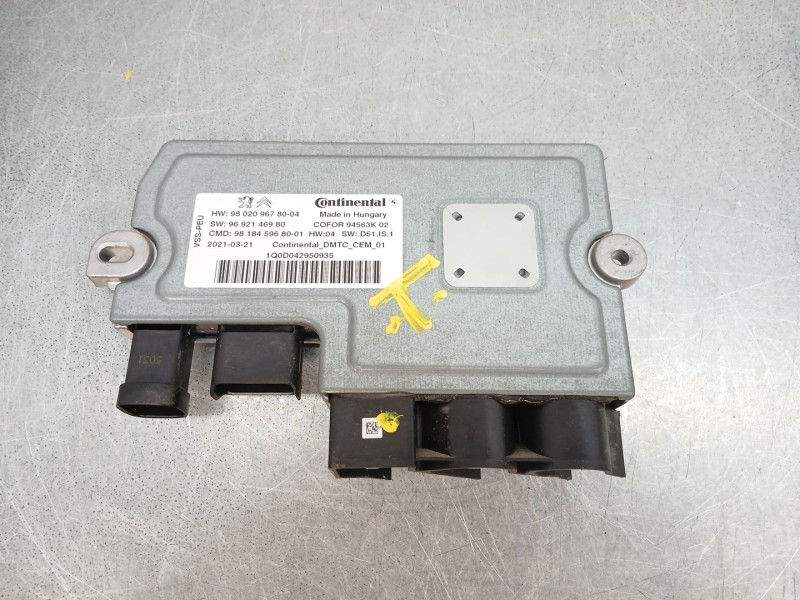 Recambio de modulo electronico para opel vivaro c furgoneta (k0) 2.0 referencia OEM IAM 980209678004  