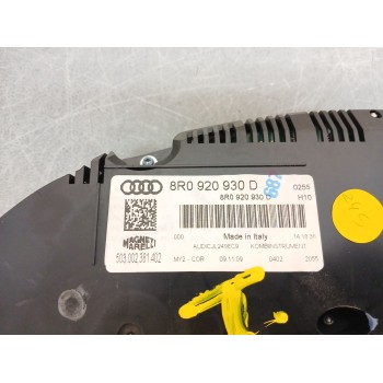 Recambio de cuadro instrumentos para audi q5 (8r) 2.0 tdi (125kw) referencia OEM IAM 8r0920930d  