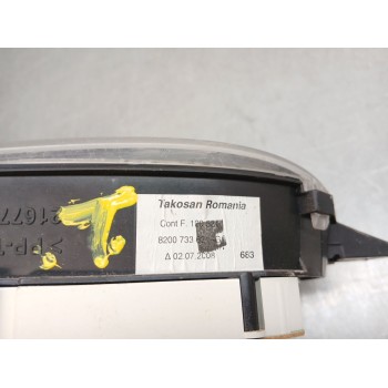 Recambio de cuadro instrumentos para dacia sandero 1.6 cat referencia OEM IAM 8200733621g  