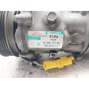 Recambio de compresor aire acondicionado para peugeot 207/207+ (wa_, wc_) 1.4 16v referencia OEM IAM 9659875780  