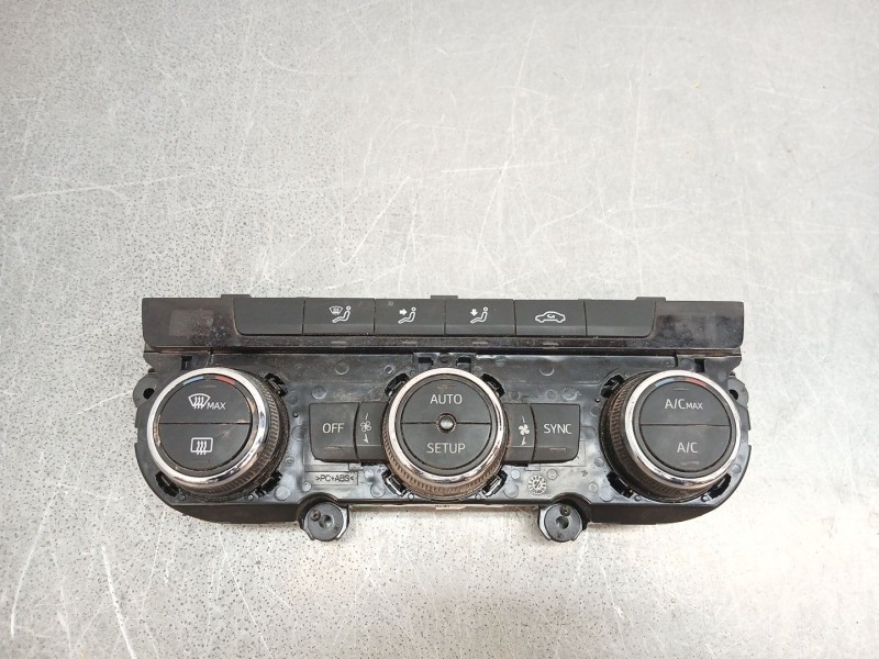 Recambio de mando climatizador para seat leon (5f1) style visio edition referencia OEM IAM 5f0907044ak  