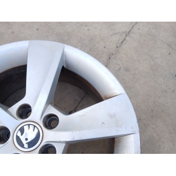 Recambio de llanta para skoda rapid spaceback (nh1) 1.4 tdi referencia OEM IAM 5JA601025AD X1 16 PULGADAS