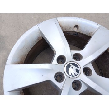 Recambio de llanta para skoda rapid spaceback (nh1) 1.4 tdi referencia OEM IAM 5JA601025AD X1 16 PULGADAS