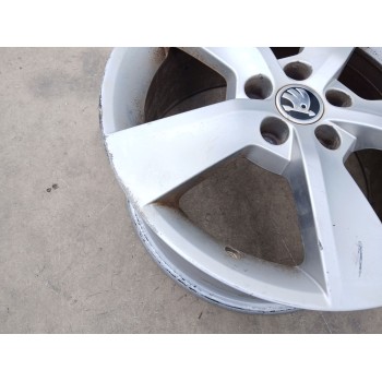 Recambio de llanta para skoda rapid spaceback (nh1) 1.4 tdi referencia OEM IAM 5JA601025AD X1 16 PULGADAS