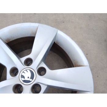 Recambio de llanta para skoda rapid spaceback (nh1) 1.4 tdi referencia OEM IAM 5JA601025AD X1 16 PULGADAS