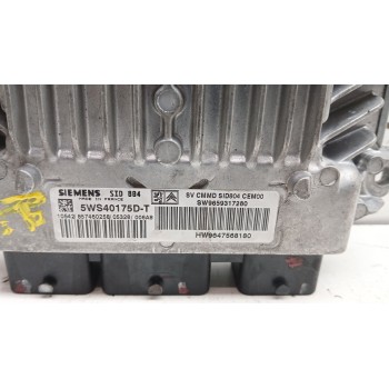 Recambio de centralita motor uce para peugeot 1007 (km_) 1.4 hdi referencia OEM IAM 9659317280 9647568180 5ws40175d