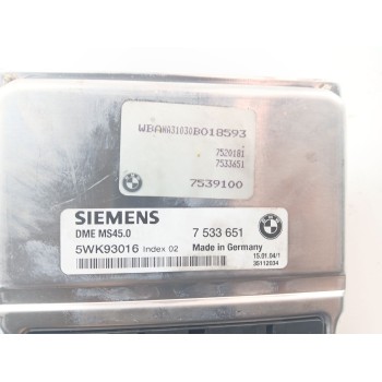 Recambio de centralita motor uce para bmw 5 (e60) 520 i referencia OEM IAM 7533651  