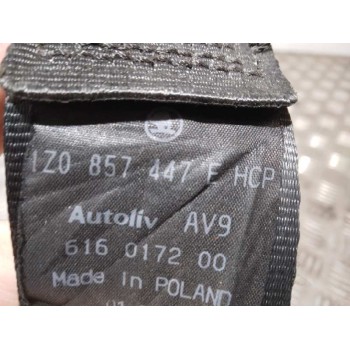 Recambio de cinturon seguridad trasero derecho para skoda octavia berlina (1z3) elegance referencia OEM IAM 602036200D 1Z0857447