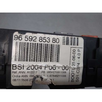 Recambio de centralita bsi para peugeot 207 x-line referencia OEM IAM 9659285380 CARCASA ROTA 