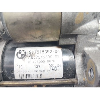 Recambio de motor arranque para bmw 5 (e60) 520 i referencia OEM IAM 751539204  