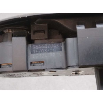 Recambio de mando elevalunas delantero izquierdo para peugeot 407 st confort referencia OEM IAM 96468704XT 4 TECLAS 
