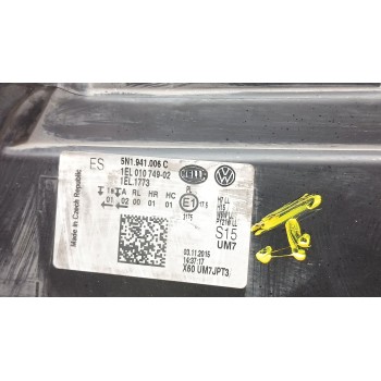 Recambio de faro derecho para volkswagen tiguan (5n_) 2.0 tdi referencia OEM IAM 5N1941006C 1el01074902 