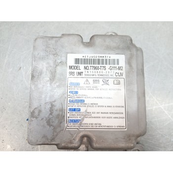 Recambio de centralita airbag para honda hr-v (ru) 1.5 (ru1) referencia OEM IAM 77960T7SG111  