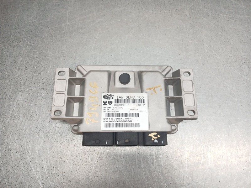 Recambio de centralita motor uce para peugeot 207/207+ (wa_, wc_) 1.4 16v referencia OEM IAM 9663380880  