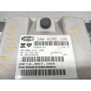 Recambio de centralita motor uce para peugeot 207/207+ (wa_, wc_) 1.4 16v referencia OEM IAM 9663380880  