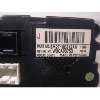 Recambio de mando climatizador para ford s-max (ca1) trend referencia OEM IAM 6M2T18C612AH  