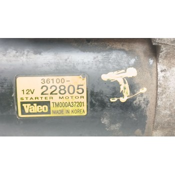Recambio de motor arranque para hyundai matrix (fc) 1.6 referencia OEM IAM 3610022805 tm000a37201 3610026810