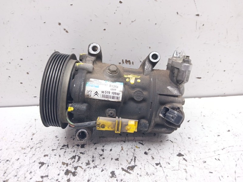 Recambio de compresor aire acondicionado para peugeot 207/207+ (wa_, wc_) 1.4 16v referencia OEM IAM 9651910980  